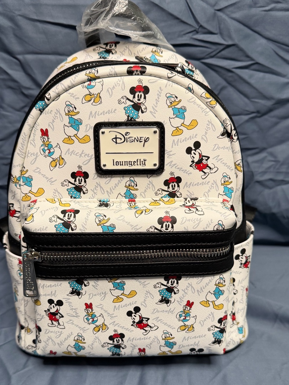 Disney Loungefly Mickey, Minnie,Daisy, Donald NWT
